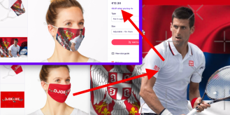 Novak Đoković patentirao svoje ime 2014. za zaštitne maske, profitira na koroni preko australske tvrtke