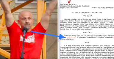 Andrija Klarić proglašen krivim za organiziranje anti korona prosvjeda, uzaludno mu vještačili mobitel jer su svi podaci obrisani