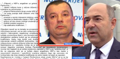 General Miljenko Filipović koji je uhljebljen u HEP izgubio spor od 30.000 kn, mora platiti 10 tisuća kn troškova