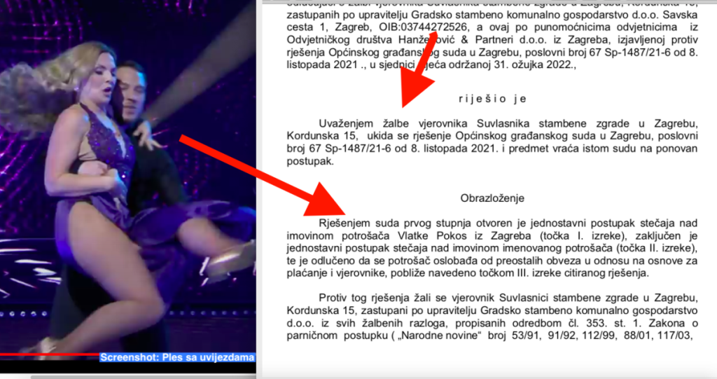 Pokos vlatka hrvatske gole glumice Gola Vlatka