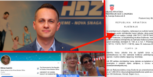 Bivši glasnogovornik HDZ-a oslobođen optužbe za obiteljsko nasilje, baka njegove kćeri savjetnica je premijera Plenkovića
