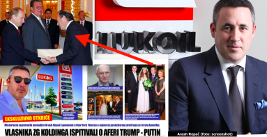 Šuška se da ruski Lukoil nakon misteriozne smrti preuzima zagrebački sin Arash Repač koji vodi turski Lukoil i kojem je na svadbi bio sankcionirani Putinov oligarh 