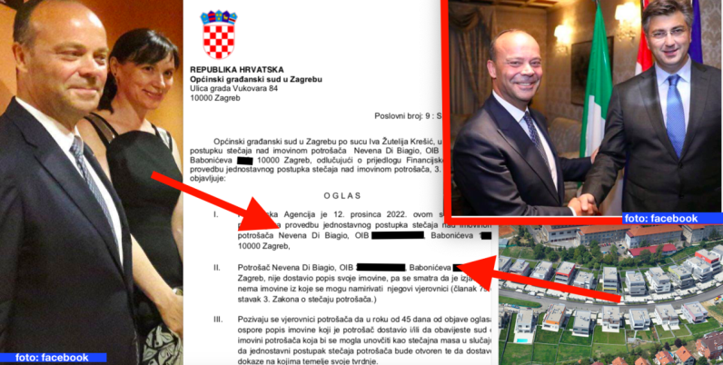 Hrvatskoj doktorici svjetskog glasa, supruzi bivšeg talijanskog senatora i HR dragovoljca, prijeti osobni bankrot u Zagrebu