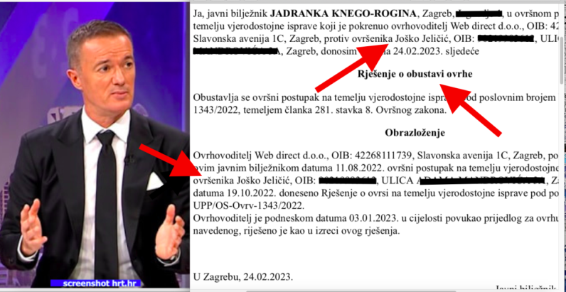 Nogometni ekspert Joško Jeličić uspio vratiti brzi internetski kredit, nema više ovrhe Web directa na njegovim računima