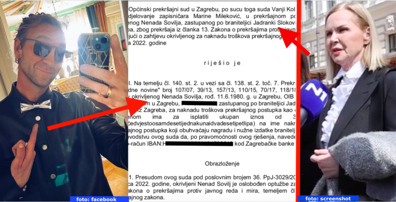 Dizajner nakita Nenad Sovilj oslobođen optužbe zbog koje mu je prijetio zatvor, branila ga Jadranka Sloković koja vodi bitku da proglasi nezakonitom SMS aferu s A.P.