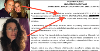 Bivša supruga Frane Lasića, majka njegovo dvoje djece i nekad poznata manekenka pred bankrotom, u blokadi je dulje od 10 godina 