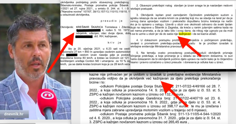 Opet osuđen odvjetnik Krešimir Škarica, lagao sutkinju kako nikad nije kažnjavan a kroz presudu isplivao bogat dosje 