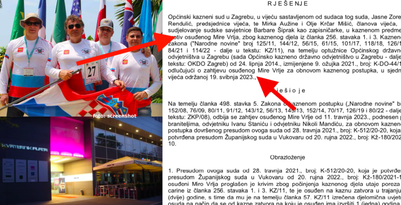 Drugi najveći porezni dužnik koji državi duguje 4,23 milijuna €, Turudićev bratić Miro Vrlja, tražio odgodu odlaska u zatvor zbog teške bolesti, sud ga odbio ali izborio je i novo vještačenje