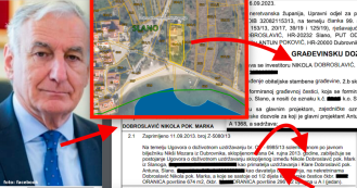 Dubrovački župan Nikola Dobroslavić dobio dozvolu za gradnju velebne vile na tri etaže tik do plaže, vlasnički list otkriva kako je od 2013. bio uzdržavana osoba, sve ovjerio kod javnog bilježnika