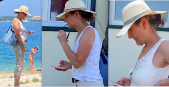 Martina Dalić na plaži saznala kako Podravka od Fortenove preuzima Belje, PIK Vinkovce i Vupik, posao od 330 milijuna € dogovorila mobitelom, zadovoljno se počešala po stražnjici a lice skrivala šeširom