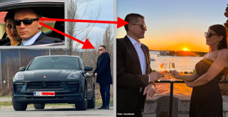 Drugi muž posrnule kninske kraljice kao James Bond, vozi zvijer od 100.000  €, a samo naočale Josipa Pleslića koštaju kao prosječna plaća u Hrvatskoj