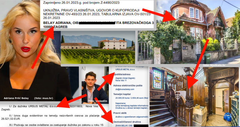 Kći Jadranka Prlića obnavlja zagrebački ljetnikovac koji je Martina Dalić prodala u bescijenje, dok tvrtka njenog muža Rusa, vlasnika dvorca u Istri, ide u stečaj 