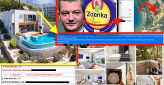 Nevolja zadesila suprugu vlasnika Zdenke i mlinarskog tajkuna, lopovi njenu luksuznu vilu s bazenom do mora u Brelima, mužev dar, rentaju preko Facebooka 