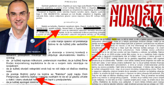 Donesena nepravomoćna presuda u tužbi Nenada Bakića protiv SNV-a zbog članka u Novostima, novinar ga nije namjeravao prikazati homoseksualcem ni narkomanom