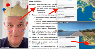 Sudski vještak Žarko Željko s partnericom gradi vilu s bazenom prvi red do mora u Sukošanu, projekt povjerio poznatom arhitektu Idisu Turatu