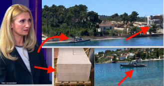 Odvjetnica Ljiljana Maravić Pirš, nakon bespravne gradnje vile prvi red do mora, ilegalno instalirala i kolpomorto za plovilo usred plaže na Šolti, kazna za to i 130.000 €