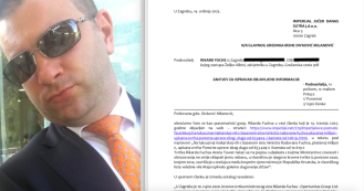 RIKARD FUCHS: Nisu istinite informacije objavljene u članku 'Na luksuznoj makarskoj vili s bazenom sina ministra Radovana Fuchsa, plaćenoj milijun €, upisana ovrha Porezne uprave ...'