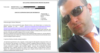 Rikard Fuchs ističe da nisu istinite informacije u tekstu pod naslovom „Sin ministra Radovana Fuchsa godinama  bespravno koristio državni voćnjak površine 20140 m2 .....'