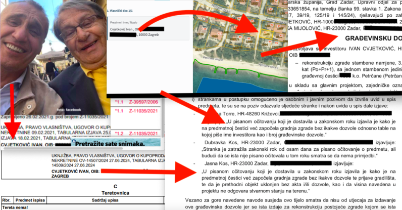 Dinamov Tarzan nakon transfera Brune Petkovića u La Ligu gradi vilu u Petrčanima, susjede se žalile kako gradi bez dozvole, kupio kuću II. red do mora
