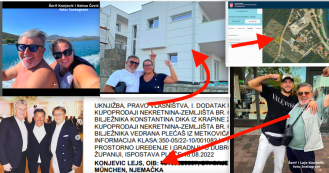 Nakon Halida Bešlića vilu s bazenom na Pelješcu u luksuznoj Maloj Bosni kupio i Šerif Konjević, sarajevska zvijezda  jadranski posjed uknjižio na sina Lejsa iz Njemačke