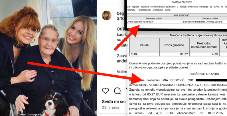 Mia Begović u nevolji, glumici prijeti ovrha nad imovinom i to nakon bolnog oproštaja od voljene majke i proslave krštenja unučice