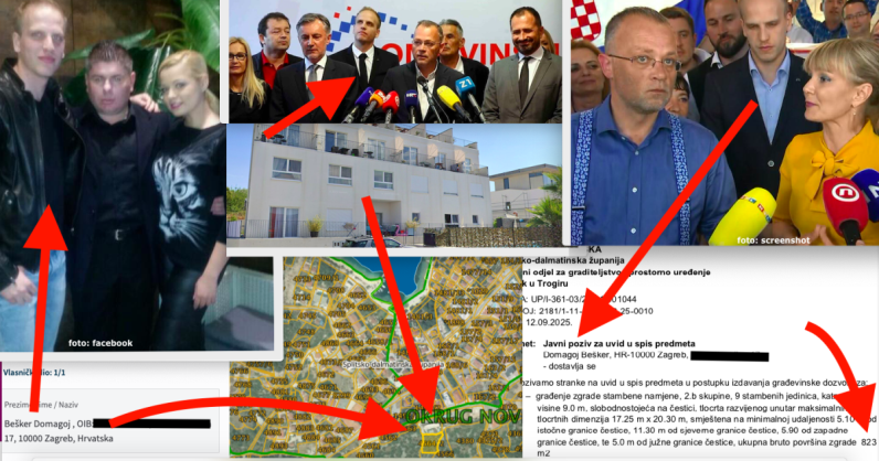 Član Predsjedništva Hasanbegovićeve stranke, ex-dečko pjevačice Andreje Šušnjare, gradi vilu od 823 m2 kraj Trogira, na listi DP-a za Sabor osvojio samo 23 glasa