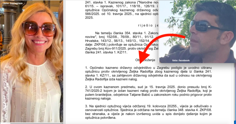 Bivši dečko Vlatke Pokos kazneno optužen, nećaku pjevača Davora Radolfija nakon rastave od moćne Zagrepčanke prijeti kazna zatvora