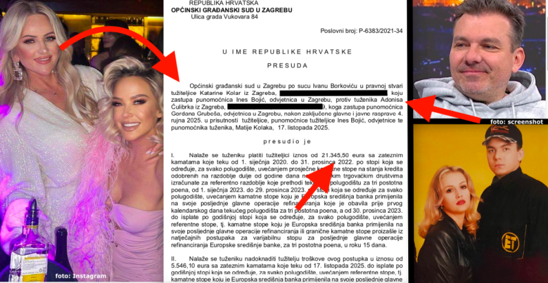 Menadžerica Maje Šuput dobila spor protiv Boytronica iz grupe E.T., Adonis Ćulibrk mora bivšoj platiti papreni iznos, isplivalo i prljavo rublje