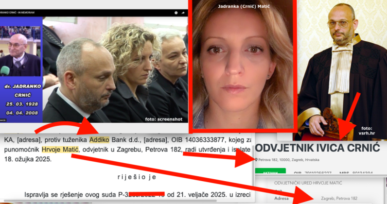 Milanovićeva favoritkinja za čelnicu Vrhovnog suda MIRNA MATIĆ šogorica je kćeri Ivice Crnića, bivšeg šefa Vrhovnog suda i unuke ex-predsjednika Ustavnog suda 