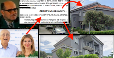 Unuka Mike Špiljka ishodila građevinsku dozvolu za vilu s 4 stana u Smokvici kraj Novog Vinodolskog koju je naslijedila iza eutanazije oca Vanjke Špiljka