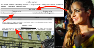 Unuci hrvatskog kralja ovrha prijeti ovrha nad imovinom, tata joj je dečko Donne Vekić s adresom u Dubaiju znan iz Rajskih papira, mama gazdarica Hanza - medije