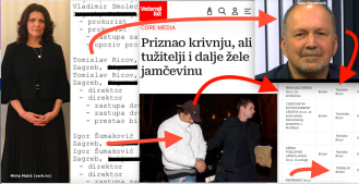 Izgledna šefica Vrhovnog suda bila je u braku s Tomom Ricovim kad je prepustio direktorsku funkciju osuđeniku u aferi Core Media uhićenim s Dijanom Čuljak 
