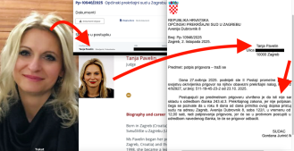 Policija tereti ZG sutkinju da je skrivila prometni prekršaj prije imenovanja na Europski sud, Tanja Pavelin se žalila ali je utvrđeno da prigovor nije propisno sastavila