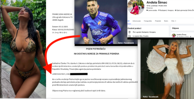Zbog bankrota FINA traži adresu bivšeg Dinamovca, golišava hrvatska manekenka Anđela Šimac koja mu je rodila kćer piše na Facebooku da živi u Budimpešti