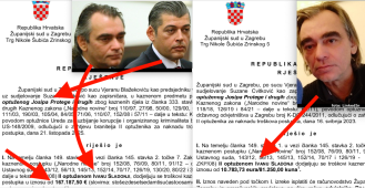 Odvjetnik II-okrivljenog bankara tražio 398.875 € iz proračuna nakon oslobađajuće presude Protegi i dr. u aferi HPB Bankomat, sudac donio odluku o isplati 