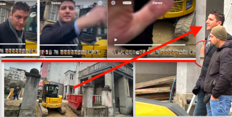 Pogledajte kako direktor rovinjske Maistre prijeti da bi spriječio snimanje građevinskih radova koje bez dozvole izvodi u Zagrebu, sin je bivšeg Ininog moćnika