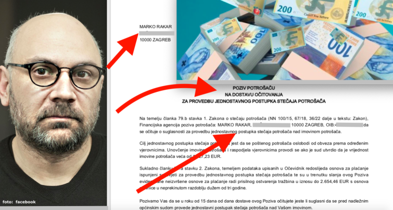 Fina traži bankrot eksperta za cyber kriminal koji je zagovarao kolektivne tužbe protiv banaka, sudu poslali da je zadužen i blokiran više od 14 godina