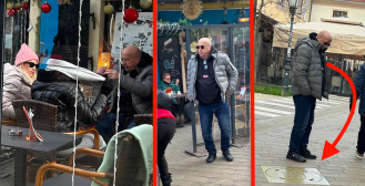 Nikad viđeno izdanje Velimira Zajeca, dan prije Silvestrova snimili smo ga s obitelji, nikada ne biste ni pomislili što je privuklo njegovu pažnju