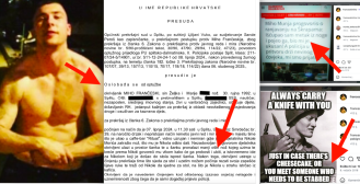 Splićanin Miho Munja koji se hvali gutanjem 'ukusnog' metka oslobođen policijske optužbe da je prijetio konobaru kako će ga ubiti jer mu je odbio dati nož