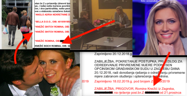 U tajnosti se udala voditeljica Dnevnika Nove TV Romina Knežić, s novim mužem lakše će podnijeti pravne bitke s bivšim, ruskim poduzetnikom s kojim je godinama na sudu