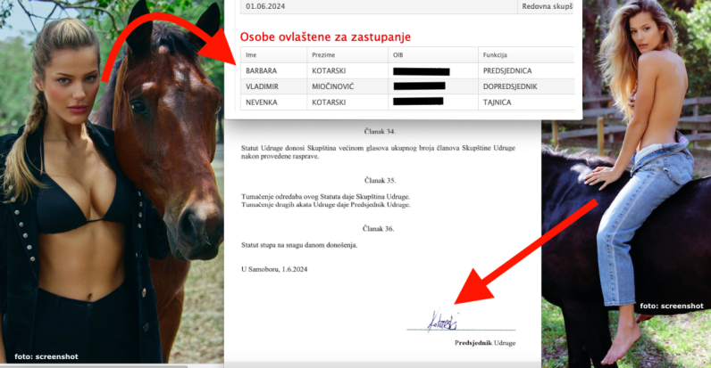 Pratilja Mate Rimca Barbara Kotarski s mamom vodi udrugu iz Kladja koja skuplja stare laptope za djecu u Africi, bila je uspješan model i za donje rublje