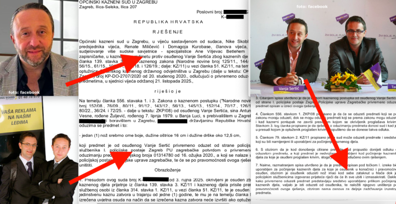 Osuđen partner Tarika Filipovića, policijskim službenicima prijetio ubojstvom i masakrom dok je imao nož u hlačama, uvjetno dobio zatvorsku kaznu