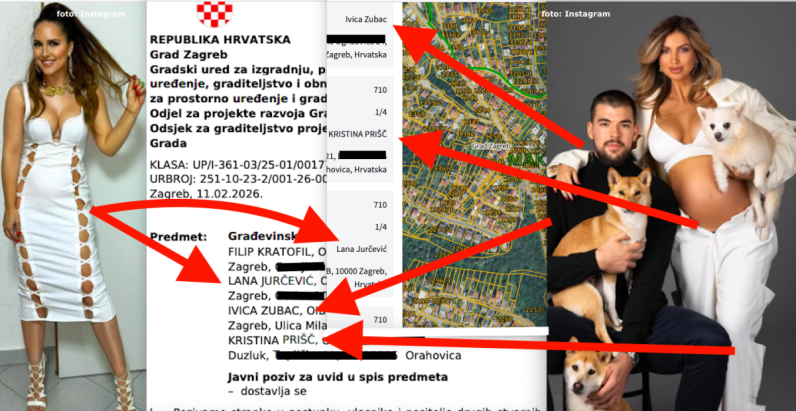 Lana Jurčević gradi vilu sa zvijezdom NBA lige u Maksimiru, on je nedavno dobio dijete s bivšom manekenkom, a bila mu je gošća i na svadbi