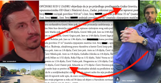Ujak Zlatana Ibrahimovića spori se s tatom Borne Ćorića od 2017. zbog djedovine, da Ibra dođe u majčin Prkos bio bi na gruntu Ćorićevih koji imaju i dvorac