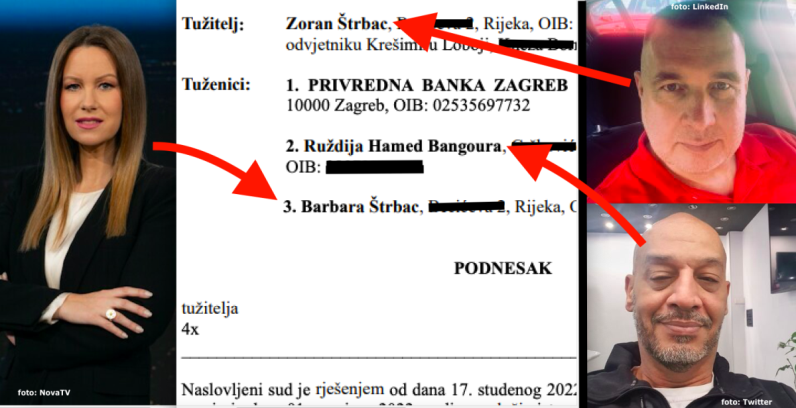 Zvijezdu Nove TV i Hameda Bangouru tuži poduzetnik kojem sude za malverzacije, a svjedočio je u procesu za elitnu prostituciju