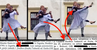 Mama Emila Tedeschija opet tužena zbog grunta, Đurđa Tedeschi spori se godinama s rodbinom zbog nasljedstva djeda Sladovića