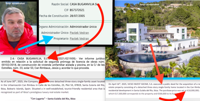 Druga vila na Ibizi koju je gradila tvrtka Vedrana Pavleka prodana za 18 milijuna € 2025., otkrivamo i tko je kupac