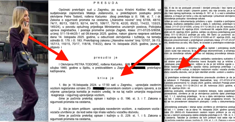Snahu Ivice Todorića policija ulovila u vožnji bez vozačke, prethodno joj sud zabranio 2 godine upravljanje autom, isplivale i druge presude žene Ante Todorića