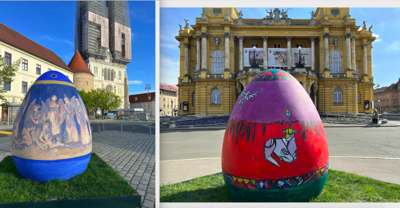 Sretan Uskrs 2026. kojem su prethodili uragani koji ogoliše bedeme Kaptola, zelena duglazija prijeti Nadbskupskom dvoru
