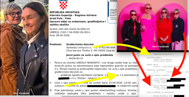 Bivša Frajla i bivša Severinina menadžerica grade vilu s 4 stana kraj Pule, partnerice su i žive zajedno već 2 godine, parcela glasi na Lidiju Samardžiju 